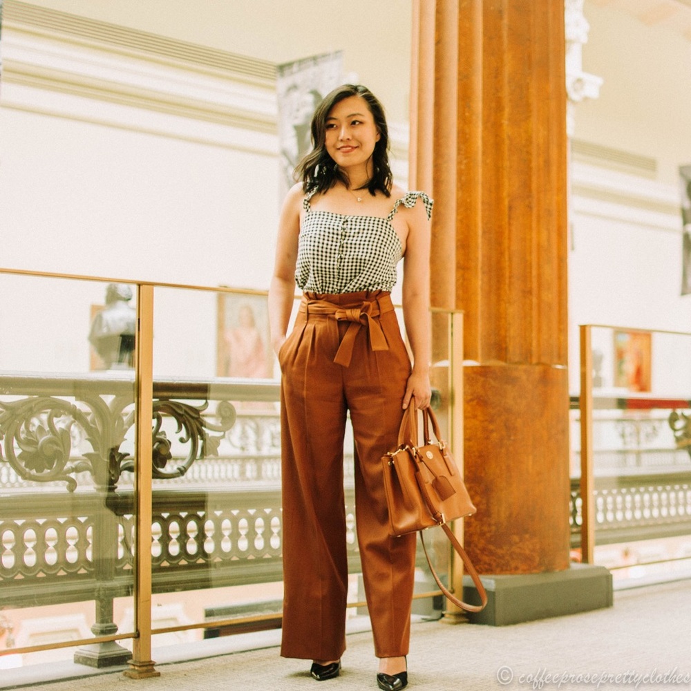 Sezane Arthur pants in camel, size 34